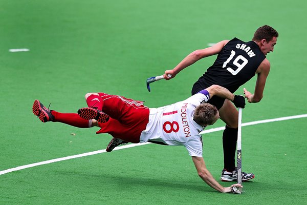 Barry Middleton and Alex Shaw Champions Trophy Hockey 2012