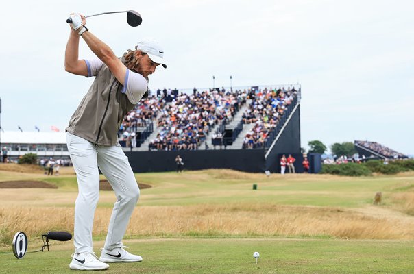 Tommy Fleetwood England 3rd Hole Open St Andrews 2022