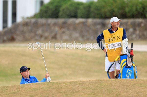 Matthew Fitzpatrick England & caddie Billy Foster Open St Andrews 2022