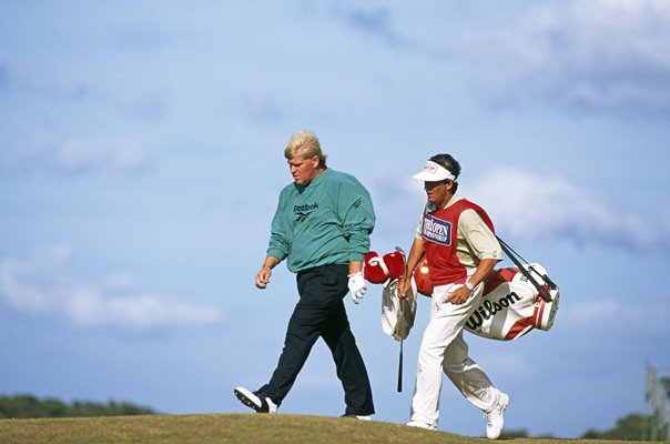 John Daly Final Round with caddie Old Course St Andrews Open 1995