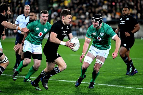 Beauden Barrett New Zealand v Ireland Wellington 2022