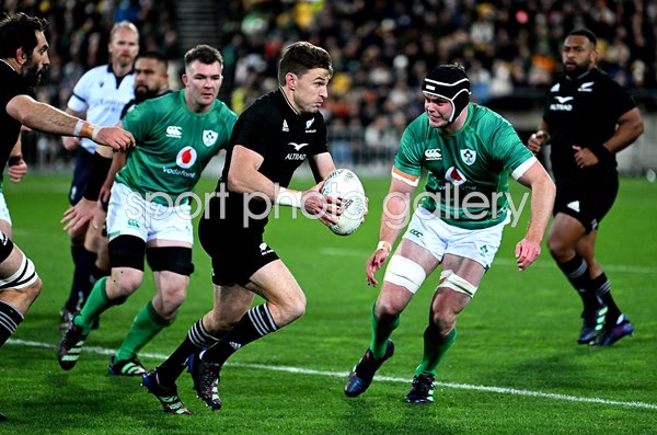 Beauden Barrett New Zealand v Ireland Wellington 2022