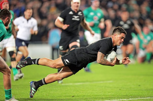 Quinn Tupaea New Zealand scores v Ireland Auckland 2022  