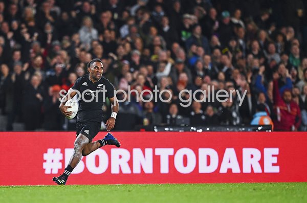 Sevu Reece New Zealand scores v Ireland Auckland 2022 