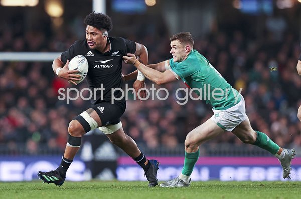 Ardie Savea New Zealand v Garry Ringrose Ireland Auckland 2022