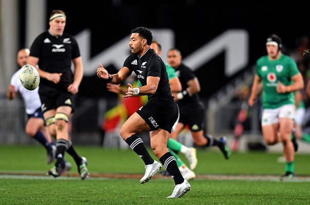 Richie Mo'unga New Zealand v Ireland Dunedin 2022 