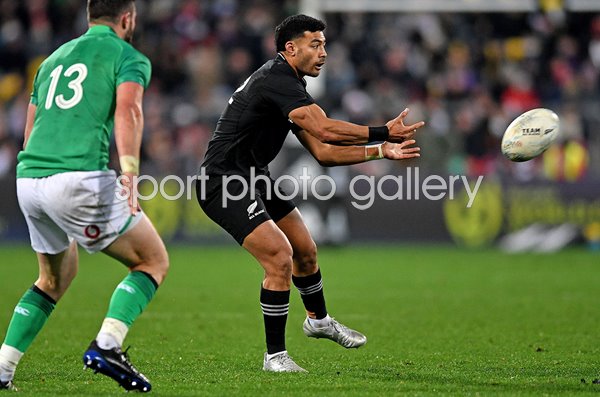 Richie Mo'unga New Zealand v Ireland Wellington 2022  