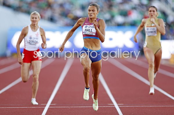 Anna Hall USA Heptathlon 200m World Athletics Oregon 2022