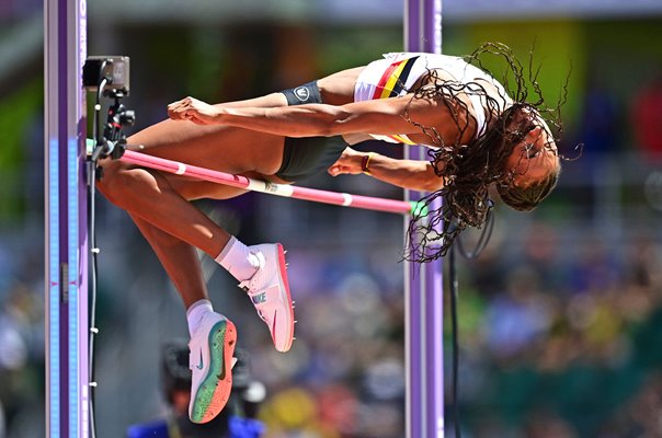 Nafissatou Thiam Belgium Heptathlon High Jump World Athletics 2022