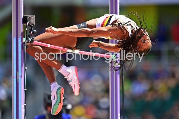 Nafissatou Thiam Belgium Heptathlon High Jump World Athletics 2022