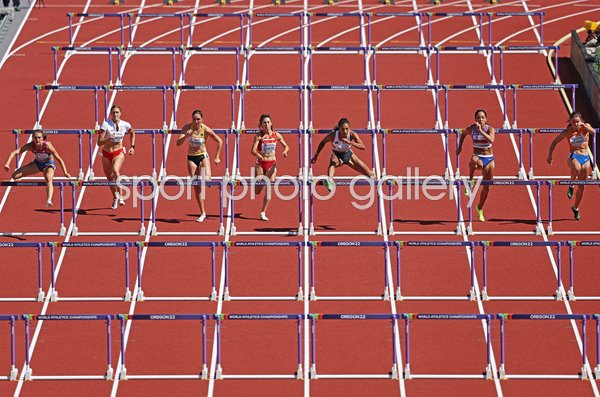 Nafissatou Thiam Belgium Heptathlon Hurdles World Athletics 2022