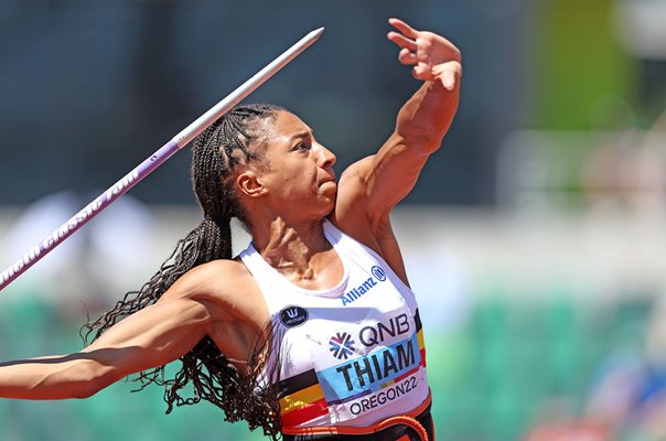 Nafissatou Thiam Belgium Heptathlon Javelin World Athletics 2022