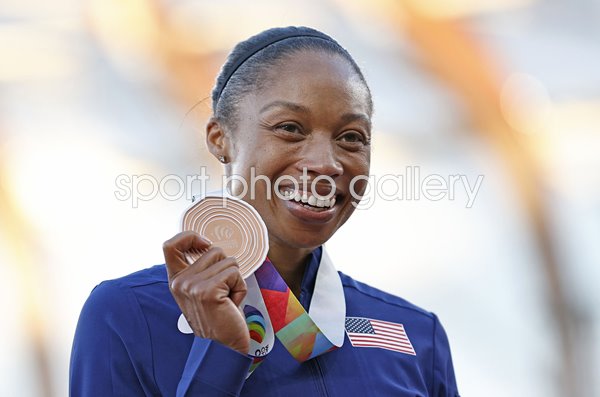 Allyson Felix USA Mixed Relay Bronze World Athletics Oregon 2022