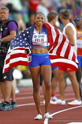 Allyson Felix USA Track Legend retires World Athletics Oregon 2022