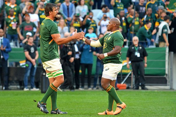 Eben Etzebeth 100th test & Bongi Mbonambi 50th test South Africa 2022