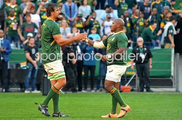 Eben Etzebeth 100th test & Bongi Mbonambi 50th test South Africa 2022