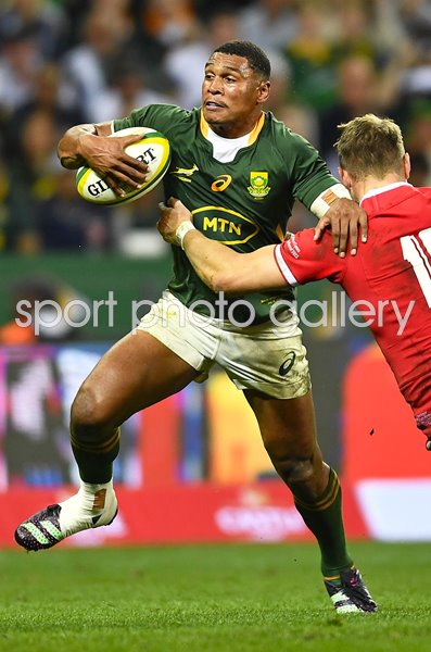 Damian Willemse South Africa v Wales Test Rugby Cape Town 2022