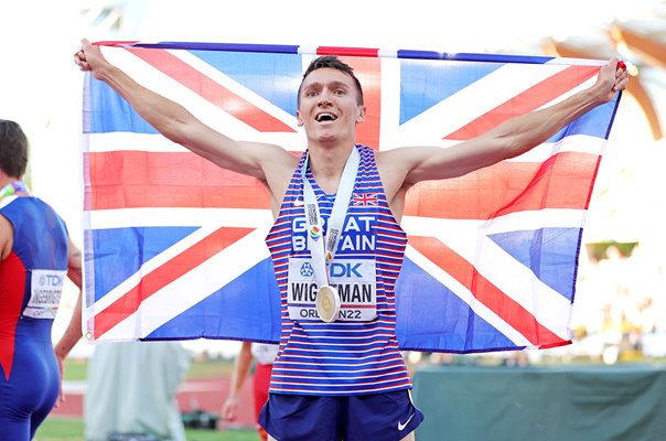 Jake Wightman Great Britain World 1500m Champion Oregon 2022