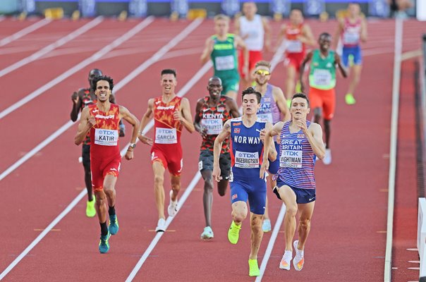 Jake Wightman Great Britain wins World 1500m Gold Oregon 2022 