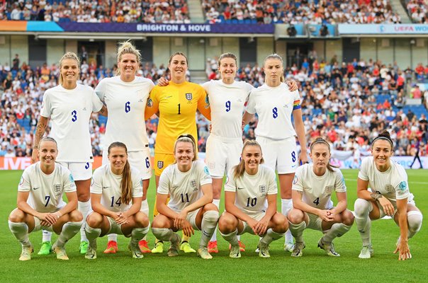 England team v Spain Quarter Final Brighton Women's EURO 2022