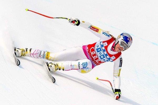 Lindsey Vonn World Cup Downhill 2012