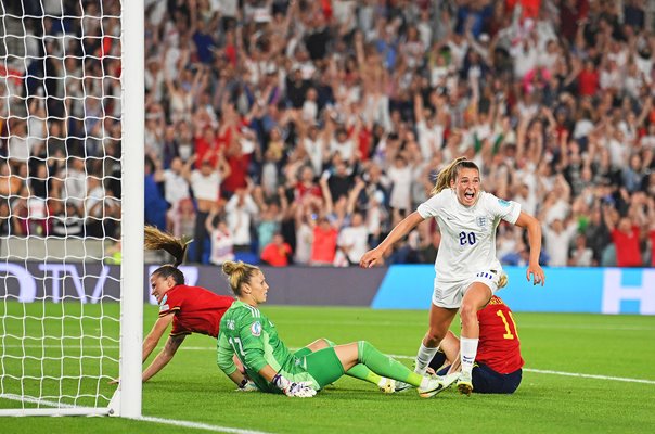 Ella Toone England goal v Spain Quarter Final Women's EURO 2022
