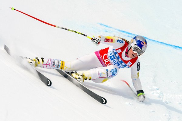 Lindsey Vonn World Cup Downhill 2012