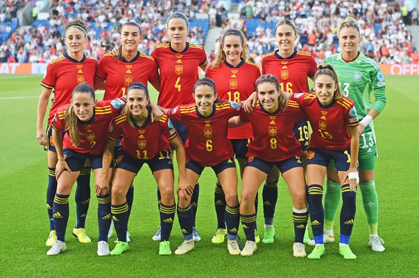 Spain team v England Quarter Final - UEFA Women's EURO 2022