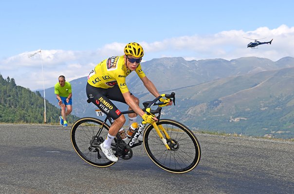 Jonas Vingegaard Denmark Peyragudes Stage 17 Tour de France 2022