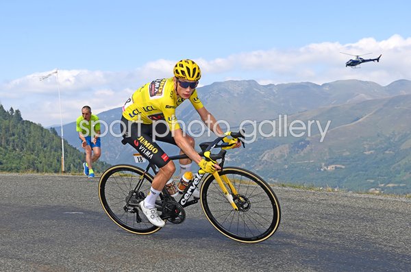 Jonas Vingegaard Denmark Peyragudes Stage 17 Tour de France 2022