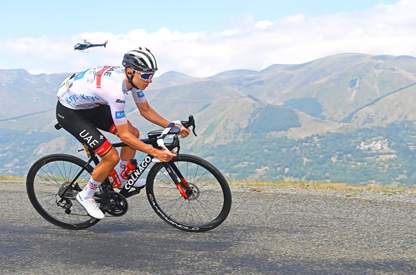 Tadej Pogacar Slovenia Peyragudes Stage 17 Tour de France 2022