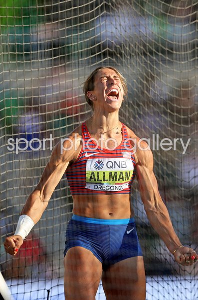 Valarie Allman USA Discus World Athletics Championships Oregon 2022 