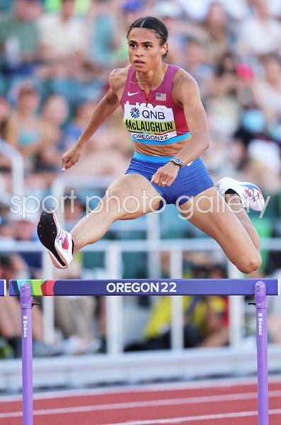 Sydney McLaughlin USA 400m Hurdles World Athletics Eugene 2022