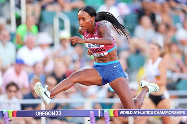 Dalilah Muhammad USA 400m Hurdles World Athletics Eugene 2022