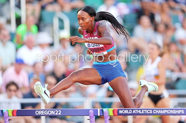 Dalilah Muhammad USA 400m Hurdles World Athletics Eugene 2022