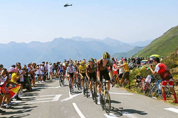 Jonas Vingegaard & Sepp Kuss Stage 18 Tour de France 2022