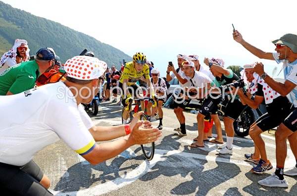 Jonas Vingegaard Denmark leads Stage 18 Tour de France 2022  