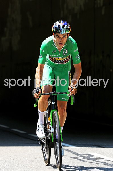 Wout Van Aert Belgium and Team Jumbo Visma Stage 18 Tour 2022