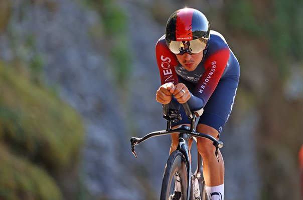 Thomas Pidcock Great Britain Time Trial Stage 20 Tour de France 2022