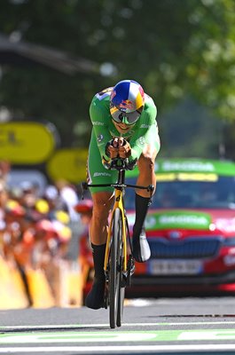 Wout Van Aert Belgium Time Trial Stage 20 Rocamadour Tour 2022 