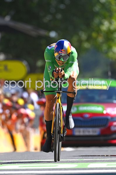 Wout Van Aert Belgium Time Trial Stage 20 Rocamadour Tour 2022 