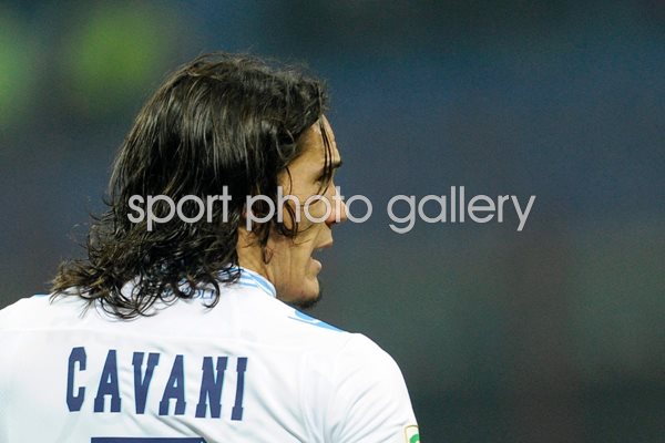 Edinson Cavani of Napoli v Internazionale Milano
