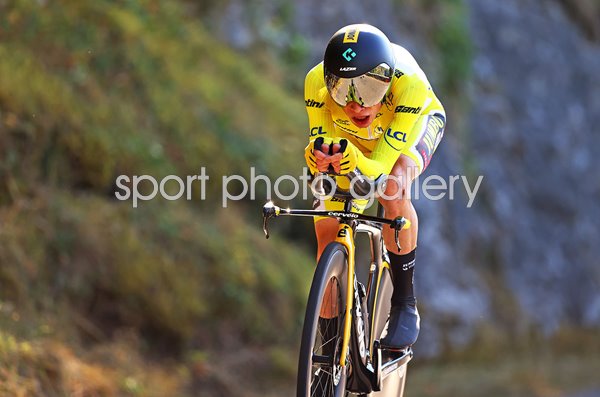 Jonas Vingegaard Denmark Time Trial Stage 20 Tour de France Cycling 2022