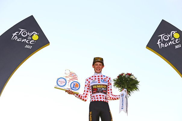 Jonas Vingegaard Denmark King of the Mountains Tour de France 2022