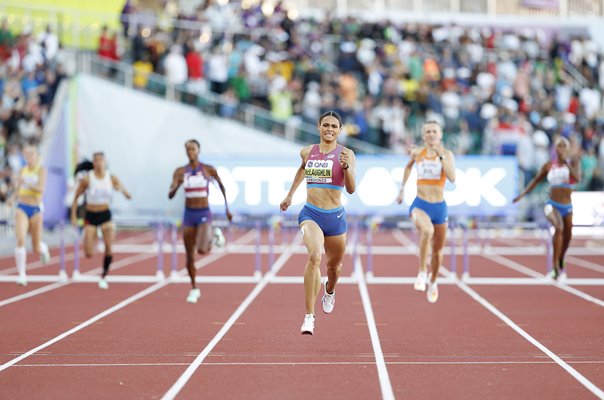 Sydney McLaughlin United States wins 400m Hurdles World Athletics Oregon 2022
