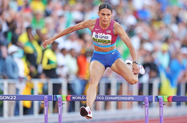 Sydney McLaughlin USA 400m Hurdles Final World Athletics Oregon 2022