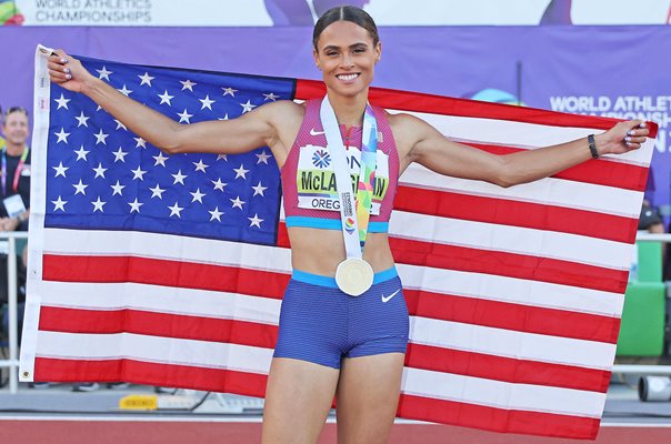 Sydney McLaughlin USA 400m Hurdles Gold World Athletics Oregon 2022  