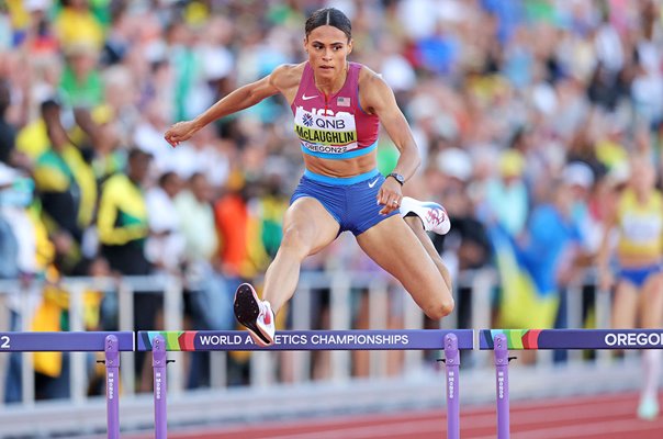 Sydney McLaughlin USA World 400m Hurdles Final Oregon 2022