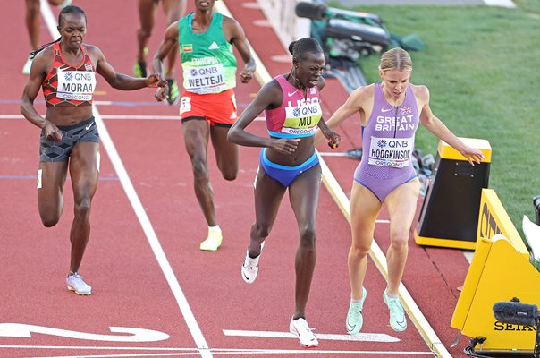 Athing Mu USA v Keely Hodgkinson 800m Final World Athletics 2022