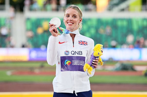 Keely Hodgkinson Great Britain 800m Silver Medal World Athletics 2022